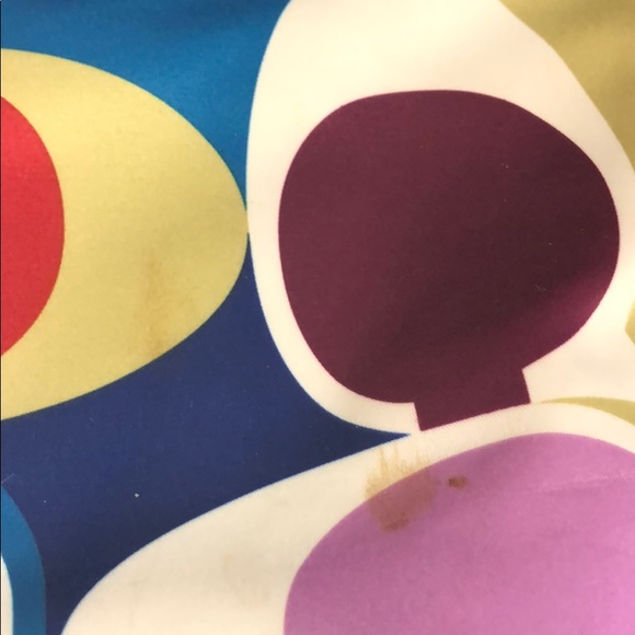 Coach multi-color silk bag - Picture 4 of 5